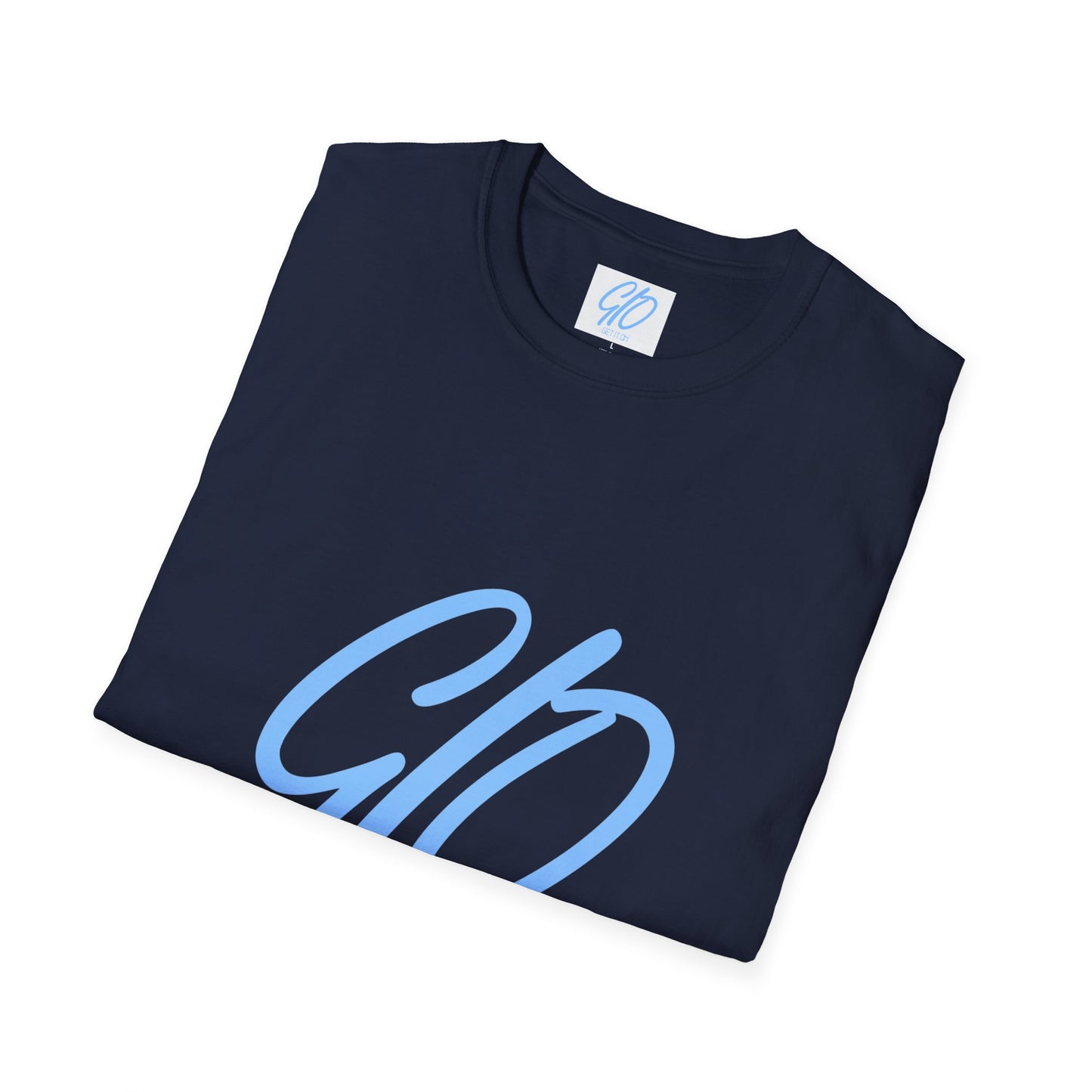 Blue GIO Logo Unisex Softstyle T-Shirt