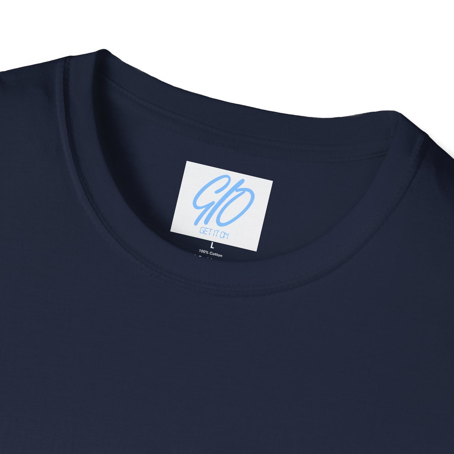 Blue GIO Logo Unisex Softstyle T-Shirt