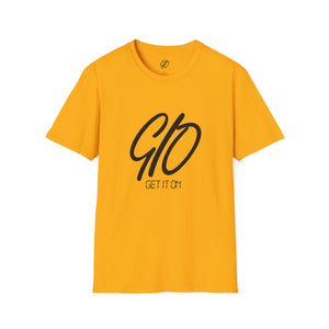 Multi Colored GIO Unisex Softstyle T-Shirt