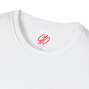 Red GIO Logo Unisex Softstyle T-Shirt
