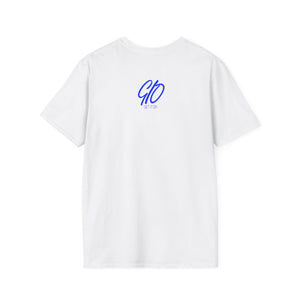 Royal Blue & White Unisex Softstyle T-Shirt