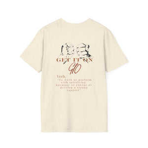 Tan & Brown GIO Verb Unisex Softstyle T-Shirt