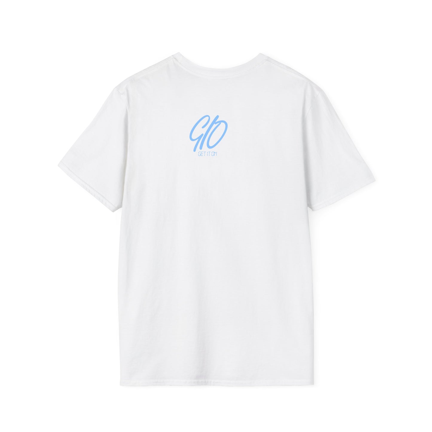 Blue GIO Logo Unisex Softstyle T-Shirt