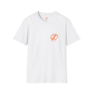GIO Orange & Black Verb Unisex Softstyle T-Shirt