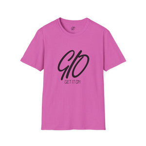 Multi Colored GIO Unisex Softstyle T-Shirt