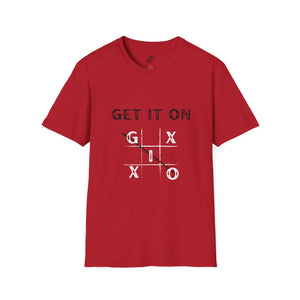 Get It On Tic Tac Toe Unisex Softstyle T-Shirt -