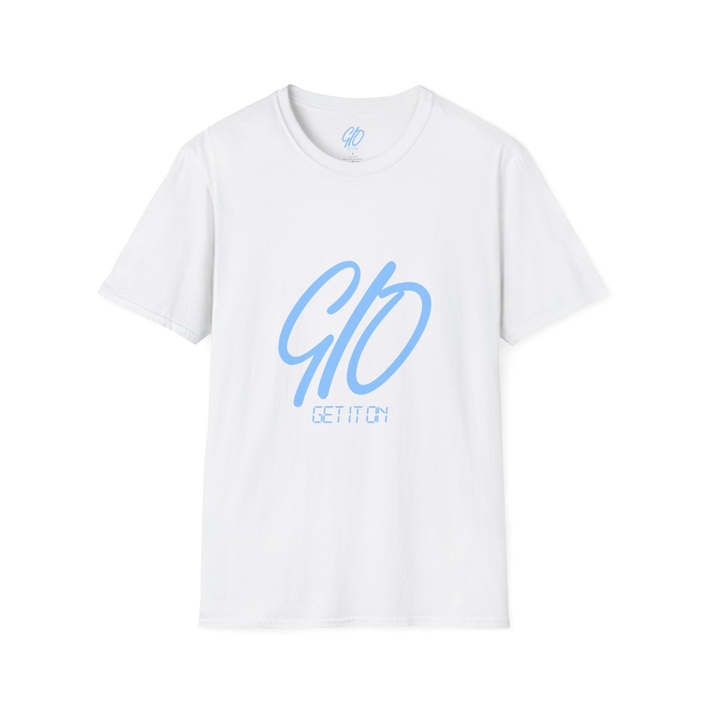 Blue GIO Logo Unisex Softstyle T-Shirt
