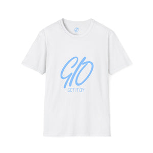 Blue GIO Logo Unisex Softstyle T-Shirt