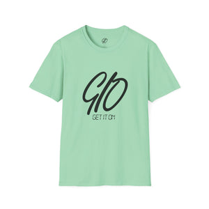 Multi Colored GIO Unisex Softstyle T-Shirt