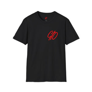 GIO Est 2020 Black & Red Unisex Softstyle T-Shirt