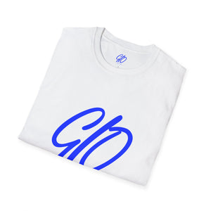 Royal Blue & White Unisex Softstyle T-Shirt