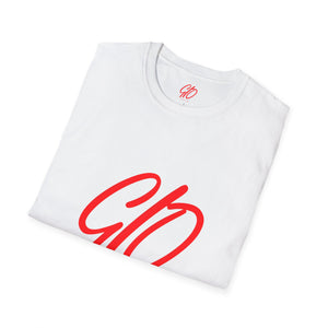 Red GIO Logo Unisex Softstyle T-Shirt