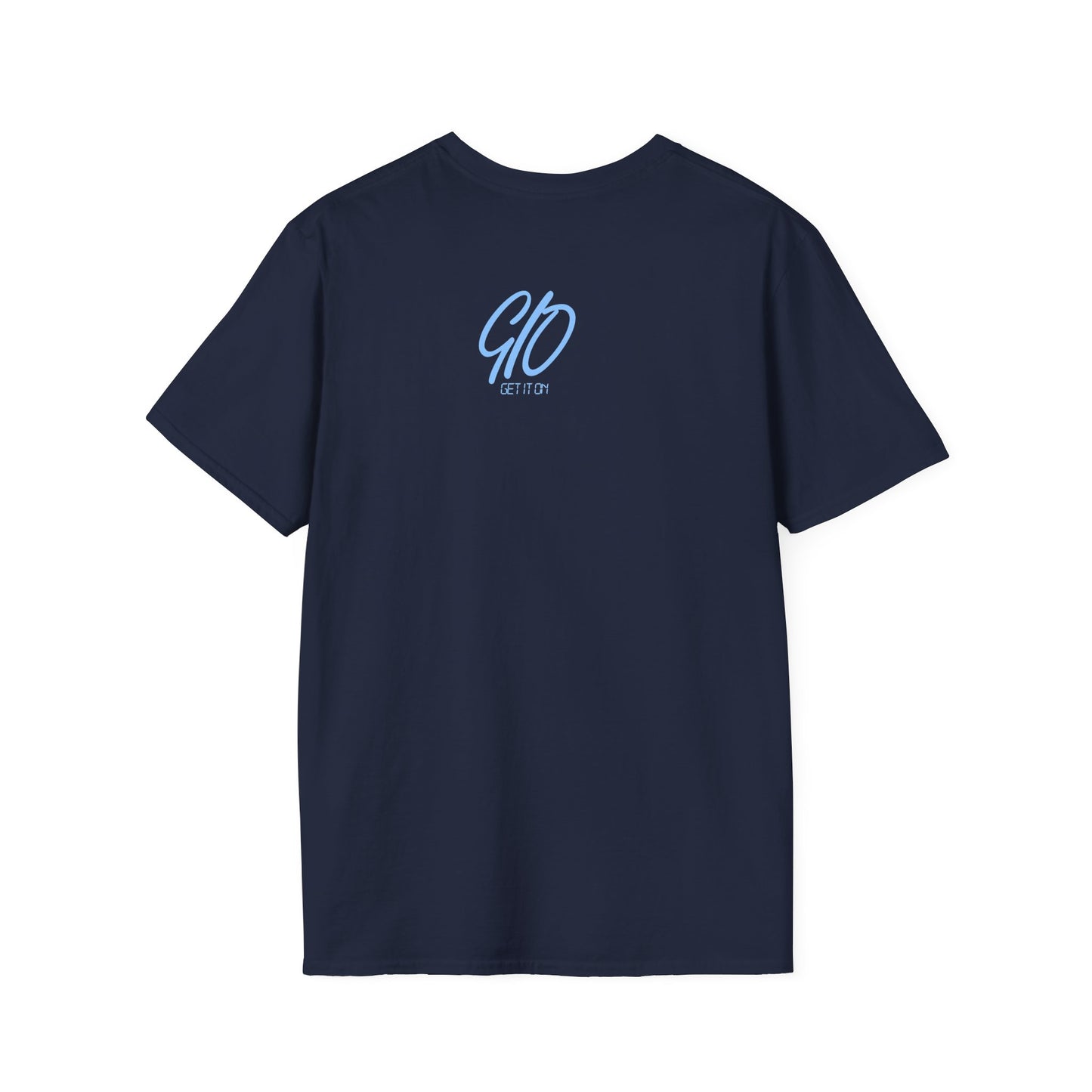 Blue GIO Logo Unisex Softstyle T-Shirt