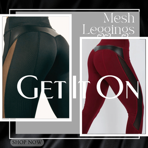Get It On Mesh Leggings