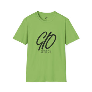 Multi Colored GIO Unisex Softstyle T-Shirt
