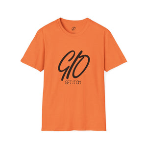Multi Colored GIO Unisex Softstyle T-Shirt