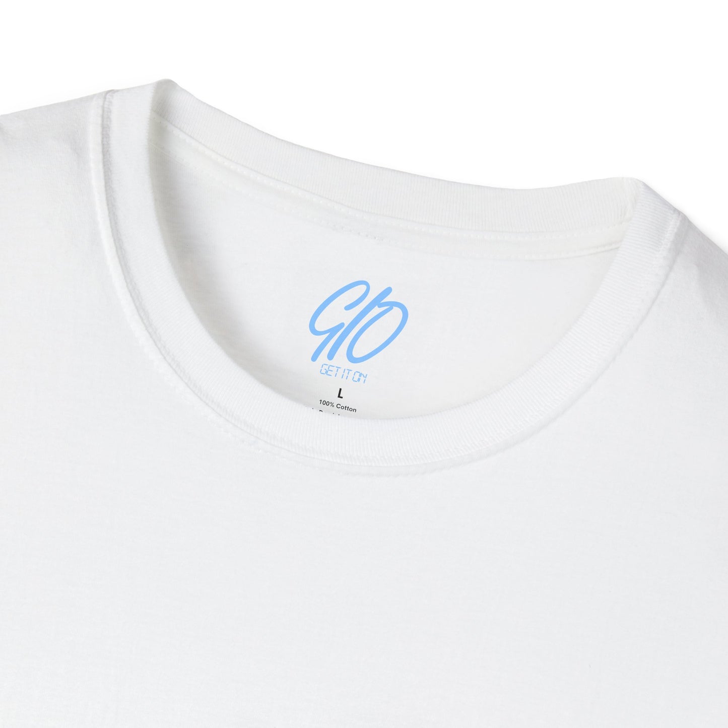 Blue GIO Logo Unisex Softstyle T-Shirt