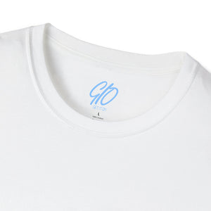 Blue GIO Logo Unisex Softstyle T-Shirt