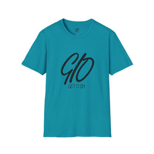 Multi Colored GIO Unisex Softstyle T-Shirt