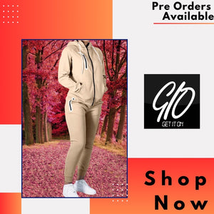 Multi Colored Unisex Jogger Set