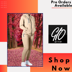 Multi Colored Unisex Jogger Set